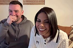 i'm backstage with busty latina milf kesha ortega getting wild