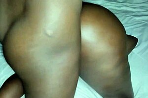 Oil up my big black ebony ass before you fuck it deep?