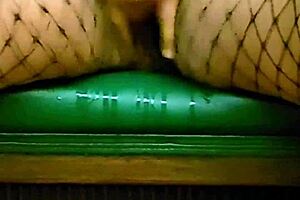 beruka masturbates squirts hard in fishnets 😩💦 watch her fat pussy gush everywhere 🔥🍑