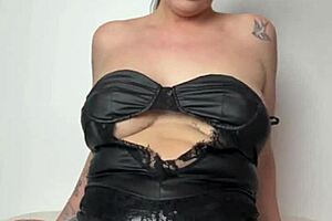 milf mistress pegs your ass hard then makes you eat it cei ughh