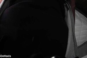 POV Beauty Milf Sucks Cock Swallows Cum For Cash