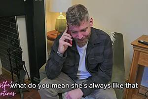 My milf mother-in-law's hairy pussy creampied twice after quick cum?