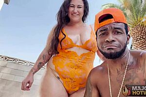 blonde cougar josie jaxxon gapes wet pussy poolside taking rome major's monster bbc deep!