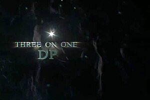 scarlett dark's first dp with three black cocks stretches her tight holes