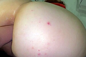 whoops hot stepmom's massive tits bounce as stepson rams her elastic ass anally