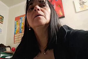 pov rough milf pounding with curvy latina mommy