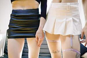 Mega Crazy Threesome with BBC Deepthroat, Anal, and Ass-to-Mouth Domination