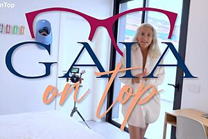 Huge Tits Blonde Milf Neighbor Gapes Ass in Bikini, Pisses in Mouth, Fists and Squirts