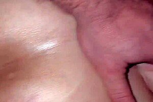 adorable arab milf's tight shaved pussy gets hard doggystyle creampie