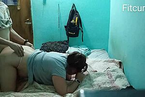 doggy style homemade emo panties thong white pink pounding