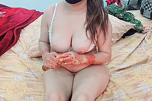 sobia i'm your horny stepmom roleplay with my big dildo...