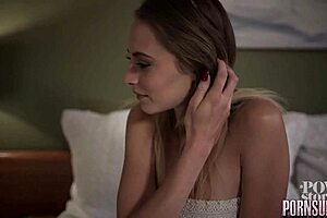 Petite Latina Blonde Daughter Seduces with Slow Dance Creampie Taboo