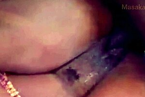 Beautiful ebony babe's wet pussy licked massaged in steamy threesome with big cocks moaning orgasms