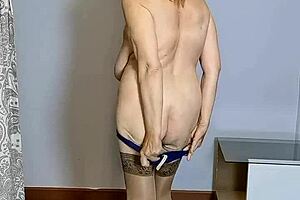 pov busty gilf in heels wants you play desire game umm