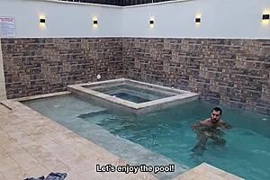 tatiana alvarez and salome gil threesome fuck stranger outdoors