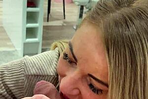 stepmom in kitchen spreads legs for sons monster cock craving