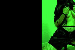 big sexy goth britney deepthroats monster cock for huge facial promo