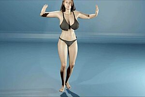 Dancing Nude Big Ass Milf Owns Club