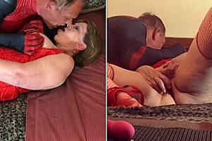 Granny Supergirl Fucked Raw By Spiderman In Epic AI Animation!