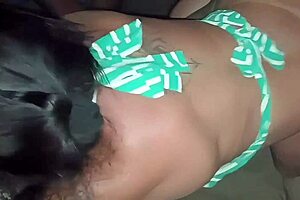 you seeing this latina milf's ass fucked on the beach?