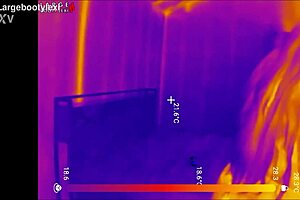 first time in chastity belt... thick bbw ass fingered then huge plugs stuffed deep 😩🍑🔥