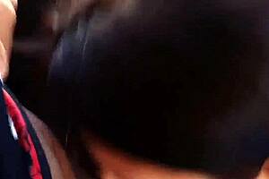 brazilian bbw latina milf deepthroats monster cock on crazy bus trip fishnets big ass submissive