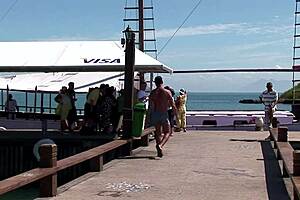 mmf threesome has latina taking anal from two guys doggystyle