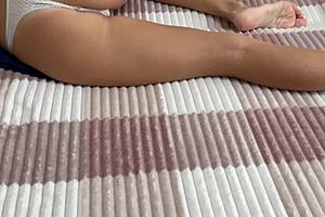 stepsister catches stepbro jerking off in kitchen amateur heat builds