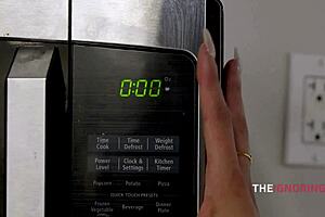 office parody turns into blonde milf group facial fucking frenzy?