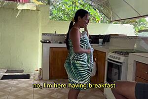 Wanna fuck your hot stepmom after breakfast?