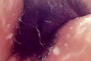 Surprise bathroom creampie fucks curvy wife big natural tits