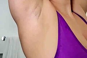 dani daniels, sniff my sweaty armpits and stroke