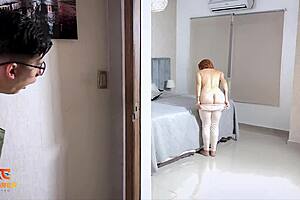 i finally pop my cherry with hot stepmom andrea castro