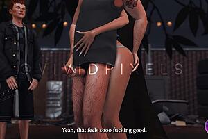 Mommy Milf's Huge Natural Tits Bounce In Stepsons Bullies' Wild Ass Fuck