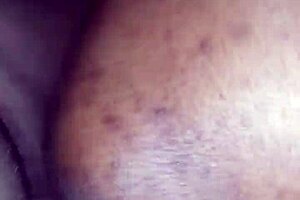 Chubby Ebony Stepmom's Fat Ass Squirts on Black Monster Cock!