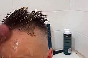 german milf sandra gulps cum after deepthroat facefuck deluge