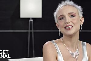 this italian milf chantilly gags on extreme deepthroat before brutal butt drilling