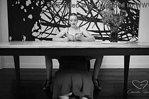 Amber Moores' Erotic Book Ignites Charlie Forde's Cunt Fingering Frenzy