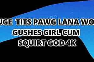 thirsty milf lana devours every thick inch down her throat in homemade deepthroat bliss