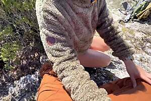 Chilean Amateur Milf Fucked Doggystyle on Hilltop