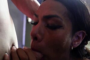 Trio with delivery boy? Ebony big ass begs for your cum humiliation