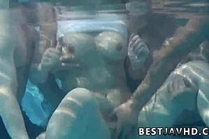 Japanese Tramp Slurps And Rides Two Hunks Sloppily Uncensored