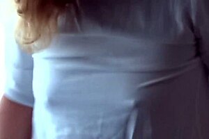 i pull aside my panties for stepson to slide his cock deep in my wet pussy till he cums