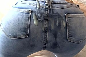 Why not cum deep in my tight ass while jeans stay on beautiful 58yo mature moans loud