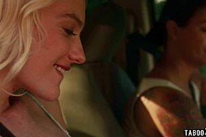 Dana Vespoli Fingers Big Tits Girlfriend's Wet Pussy in Lesbian Milf Session