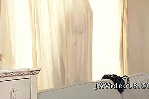 ameri koshikawa strips fast for intense jav creampie with tears and toys