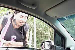 I payed Tommy Miller uber with hot milf pussy sex!