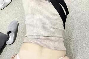 Step Son Pounds Mommy's Huge Ass Hard In Kitchen From Behind