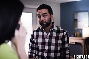 Alex Coal Sucks Stepbro Then Milf Joins Fuck Fest