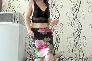 fucking milf angela shakes saggy tits on sofa craving young 18+ stud's cock